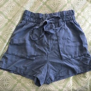 Baby Blue Trashbag Shorts